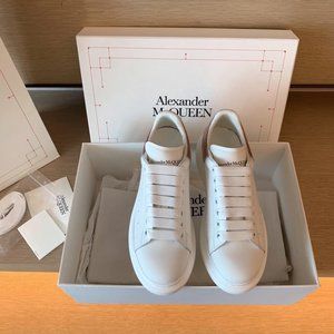 McQueen white shoes